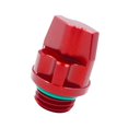 thumbnail image 3 of Tapa de tornillo de tanque de aceite ATV, accesorios de motocicleta, piezas de reparación de aleación de aluminio Rojo, 3 of 8