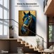 thumbnail image 3 of Cuadro Decorativo Canvas Cabalgata Dorada 60x90 Canvas Revolution, 3 of 4