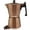 Brown, variant on MAGEFESA Colombia Noir Stovetop Espresso Moka Pot, 12-Cup/20 oz, Italian Coffee Maker for Cuban Coffee, Extra-Thick Aluminum, Heat-Resistant Handle, Safe & Easy-to-Use, Greca Coffee Maker