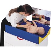 Children's Factory Baby Changer, Primary Colors, 6 Inch Height, 18 Inch Width, 29 Inch Length