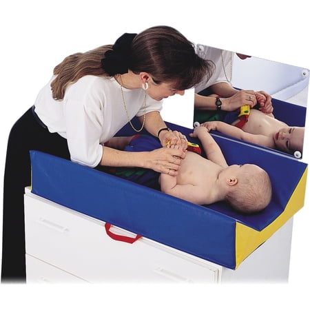 Children's Factory Baby Changer, Primary Colors, 6 Inch Height, 18 Inch Width, 29 Inch Length