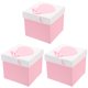 thumbnail image 1 of WASHWEPE 3Ud Cajas De Regalo Pequeñas Con Tapas Color Rosa Para Bodas Y Fiestas Decorativas, 1 of 4