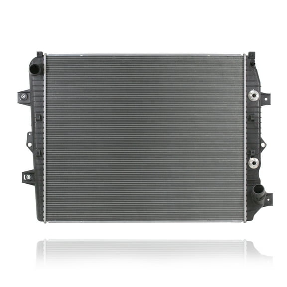 Radiator - Koyorad Fit/For 11-16 Chevrolet Silverado/GMC Sierra-2500/3500 6.6L Diesel - Plastic Tank Aluminum Core - With Transmission Oil Cooler - 2-Row - 23172440