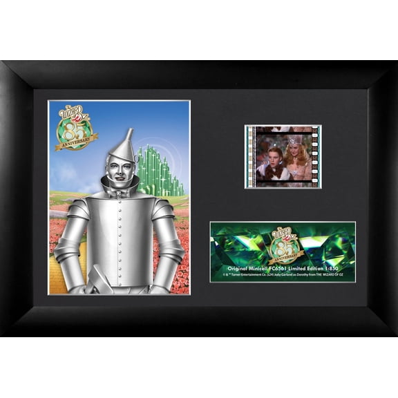 The Wizard of Oz (85th Anniversary - Tinman) Minicell FilmCells Framed Desktop Presentation USFC6561