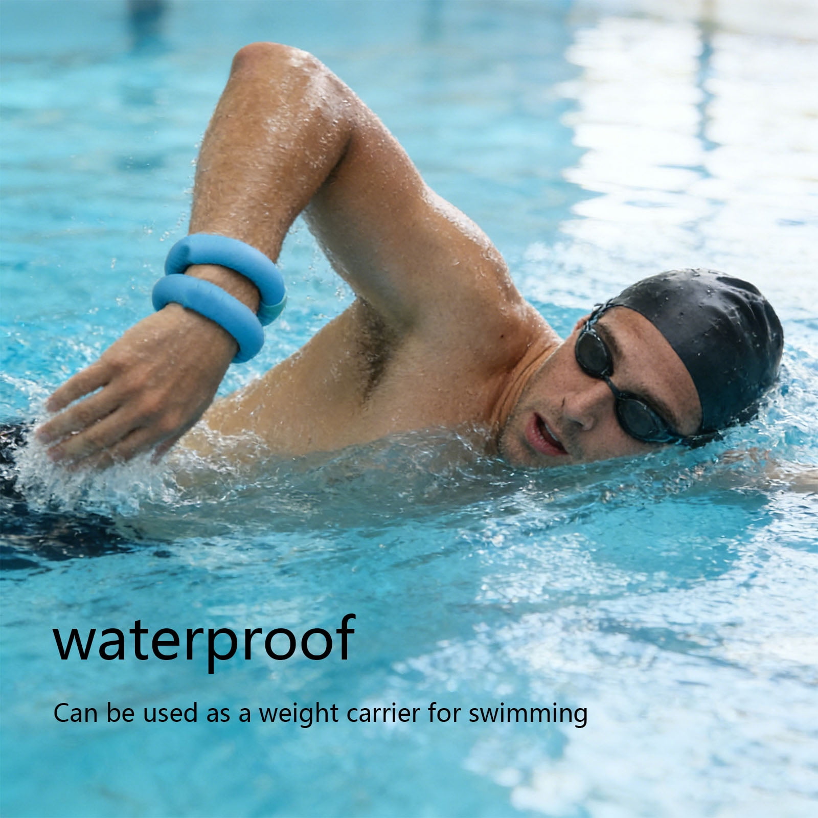 Running Swimming Weight-Bearing Wrist Weights Wearable Weight Bracelets Equipment Suitable for Fitness Work