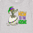 thumbnail image 4 of Inktastic New to the Krewe Mardi Gras Baby Alligator Boys or Girls Baby T-Shirt, 4 of 5