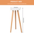 thumbnail image 2 of Detachable Plant Pot Stand Wood Flower Pot Tall Stand Round Plant Pot Stand, 2 of 6