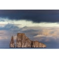 thumbnail image 2 of Jones, Adam 24x17 Black Ornate Wood Framed with Double Matting Museum Art Print Titled - Kicker Rock or Leon Dormido-San Cristobal Island-Galapagos-Ecuador, 2 of 4