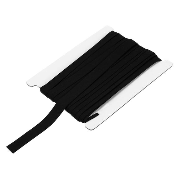 Uxcell 0.39 Inch Double Fold Bias Tape Black 6 Yards