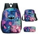 thumbnail image 1 of Lilo Stitch Stitch Mochila Mochila Escolar Conjunto De Tres Piezas Color C, 1 of 6