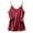 Wine, variant on WHEANG Tank Tops for Women Premium Stretch Satin Camisole Tank Top Solid Adjustable Spaghetti Strap Silky Cami Undershirt Summer Sleeveless New Satin Pajamas Size 2XL Red