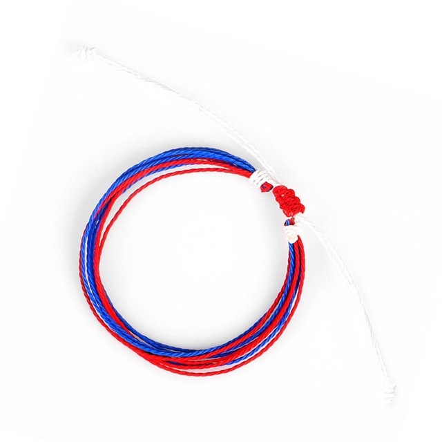 Minnieouse de hilo, joyería estética, cómodas pulseras bohemias, accesorio de moda Universal, regalo creativo para chicas adolescentes Ropa, zapatos y accesorios Miscelánea azul oscuro + naranja Minnieouse AP009518-09
