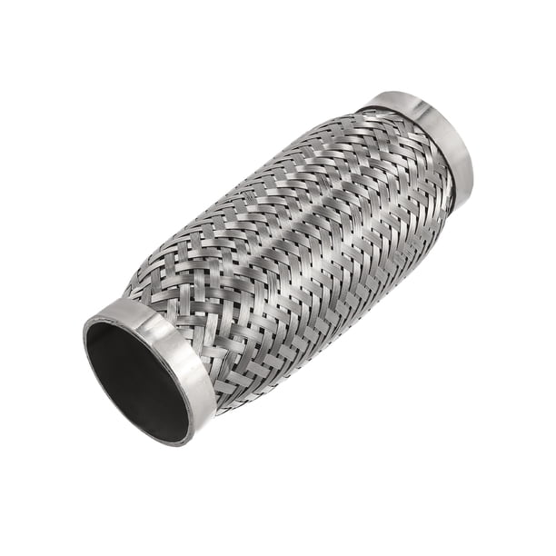 2"x5"x6" Vehículo Escape Flexible Tubo Tubería Inoxidable Acero
