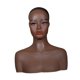 thumbnail image 4 of Cabeza de maniquí femenina realista, estante de exhibición para sombrero con cabeza de PVC, modelo de exhibición de peluca multiusos con maquillaje, 4 of 8