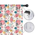 thumbnail image 4 of Blackout Kids Curtains,Colorful Football Helmets and Flowers Pattern Childrens Insulated Curtains Set Of 2,Bedroom Essentials,Toddler Room Decor 42"x84", 4 of 5