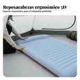 thumbnail image 3 of Abbraccia Colchón inflable para camping al aire libre, colchón grueso resistente a la humedad, cama de aire portátil para tienda y hogar, 3 of 6