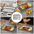 thumbnail image 3 of 1Pc Stainless Steel Baking Plate with Strainer Durable Grill Plate for Kitchen, 3 of 9