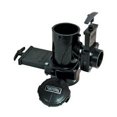 thumbnail image 3 of Valterra Sewer Waste Valve T18 Waste Valve For RV Black Water System; Double Valve; Handle Actuated; San Tee Rotating Valve; 3 Inch Waste Valve; With Plastic Handles; With Cap and Strap, 3 of 4