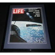 Life Magazine August 5 1966 Framed 11x14 Repro Cover Display Gemini 10