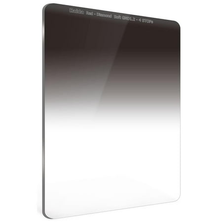 UPC: 6972288551403 | Haida Red Diamond 75x100mm 1.2 4-Stop Glass Soft Edge Graduated Neutral Density Filter