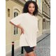 thumbnail image 4 of Camiseta Adorejoy de gran tamaño, vintage, lavada, holgada, casual, para mujer, 4 of 8