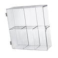 thumbnail image 4 of Vitrina transparente con puerta, organizador de escritorio para objetos coleccionables, caja de almacenamiento, organizador para juguetes, 4 of 9