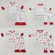 thumbnail image 2 of Ropa de dormir navideña de caramelo y pan de jengibre para niños, conjunto de camisa de manga larga, pantalones, traje para niños, pijamas a juego para niño y niña, ropa de noche, 2 of 2