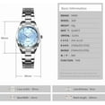 thumbnail image 6 of Watches for Women Ladies Female Fashion Waterproof Dress Business Stainless Luxury Classic Analog Quartz Simple Wife Gifts Wrist Watch, 6 of 7