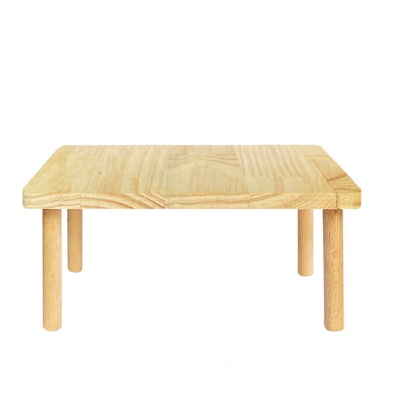 Giaone Hamster Natural Wood Stand Platform with Pillars Small Cage Chew Toy