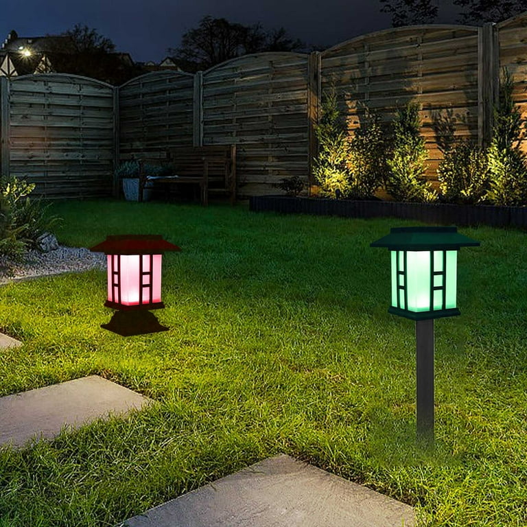 Shldybc Led Outdoor Solar Lights Waterproof Land Scape Spotlights Garden Lights Wireless Solar Powered Outdoor Lights Lighting for Yard Walkway