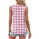 thumbnail image 4 of mfyjkho Camisetas Sin Mangas Para Gimnasio Para Mujer, Camiseta/Camiseta Informal De Cuello Redondo Y Manga Corta De Color Liso Para Mujer, Primavera Y Verano Tops Para Mujer Xl, 4 of 6