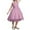 Pink, variant on TBWNWG Elegant Flower Girl Dress for Children's formal Wedding and Long Gown,Size 9-10 Years