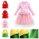 thumbnail image 2 of Vestido de tutú para niñas 2019, nuevo vestido de gasa de punto para niñas, ropa para fiestas de cumpleaños de Navidad para niñas pequeñas, 2/3-7T, 2 of 4