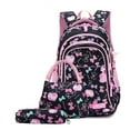 thumbnail image 1 of PENGXAING 3Pcs Primary School Bookbag Girls Bookbag  Kids School Backpack Sets  Light Blue, 1 of 4