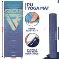 thumbnail image 3 of RDX Yoga Mat Natural Rubber with Carry bag and Strap, 183x61x0.6CM, 3 of 8
