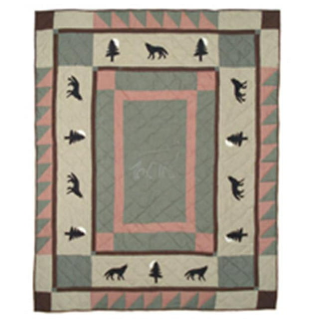 Patch Magic THWOTR Wolf Trail- Throw 50 x 60 in.