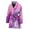 565, variant on Purple Girly Unicorn Pattern Women Bathrobe One Size Univeral Fits Fashion Lightweight Plush Fleece Long Robe For Women