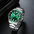 thumbnail image 3 of CURREN Men Quartz Watch Classic Male Fashion Wrist Watch with Stainless Steel Band Luminous Analog Watch 3ATM Waterproof with Calendar, 3 of 4