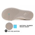 thumbnail image 4 of Zapatillas Barefoot VNANV para hombre con punta ancha, color beige, 4 of 6