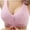 Purple, variant on fheaev Front Closure Bra For Women No Underwire Plus Size Full Coverage Bras Full-Freedom Convenient Front Snap Bras Post Surgery Comfort Front Button Bra Minimizer Bra Wireless Everyday Bras
