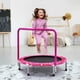 thumbnail image 5 of Costway Cama Elástica Plegable 92 cm para Niños Mini Trampolín con Cobertura Acolchada de Seguridad para Interior y Exterior Rosa, 5 of 10