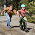 thumbnail image 6 of Glerc 12 Inch Little Kids Bike BMX Style Bicycle with Training Wheels Coaster Brake for 2-4 Years Old Boys Girls, Green, 6 of 10