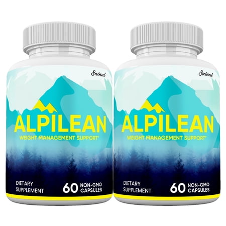 Alpilean Ice Hack Capsules, Official Alpilean Himalayan Weight Management Alpaline Pills Supplement Max (2 pack)