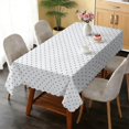 thumbnail image 6 of Rectangular Tablecloth 60x84 Inch – Waterproof Polyester Printed Table Cover, Wrinkle Resistant, Washable for Kitchen & Dining, Colorful Geometry Pattern, 6 of 6