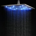 thumbnail image 2 of ALFI brand LED12S-PC Polished Chrome 12" Square Multi Color LED Rain Shower Head, 2 of 8