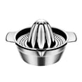 thumbnail image 3 of Aqestyerly Stainless Steel Lemon Squeezer,Juicer with Bowl Container for Oranges and Lemons,Perfect for Making Fresh Juices At Home,Durable and Easy to Clean., 3 of 5