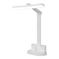 thumbnail image 7 of Dmlowu Desk Lamp Dimmable Table Lamp Flexible Cordless Lamp for College Dorm Room Bedroom Office Dormitory, Desk Reading Lamp with Organizer, 11x13 Inch White, 7 of 7
