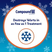 Compound W Freeze off Wart Remover, 8 Swab Freeze Applications and 12 CushionDiscs