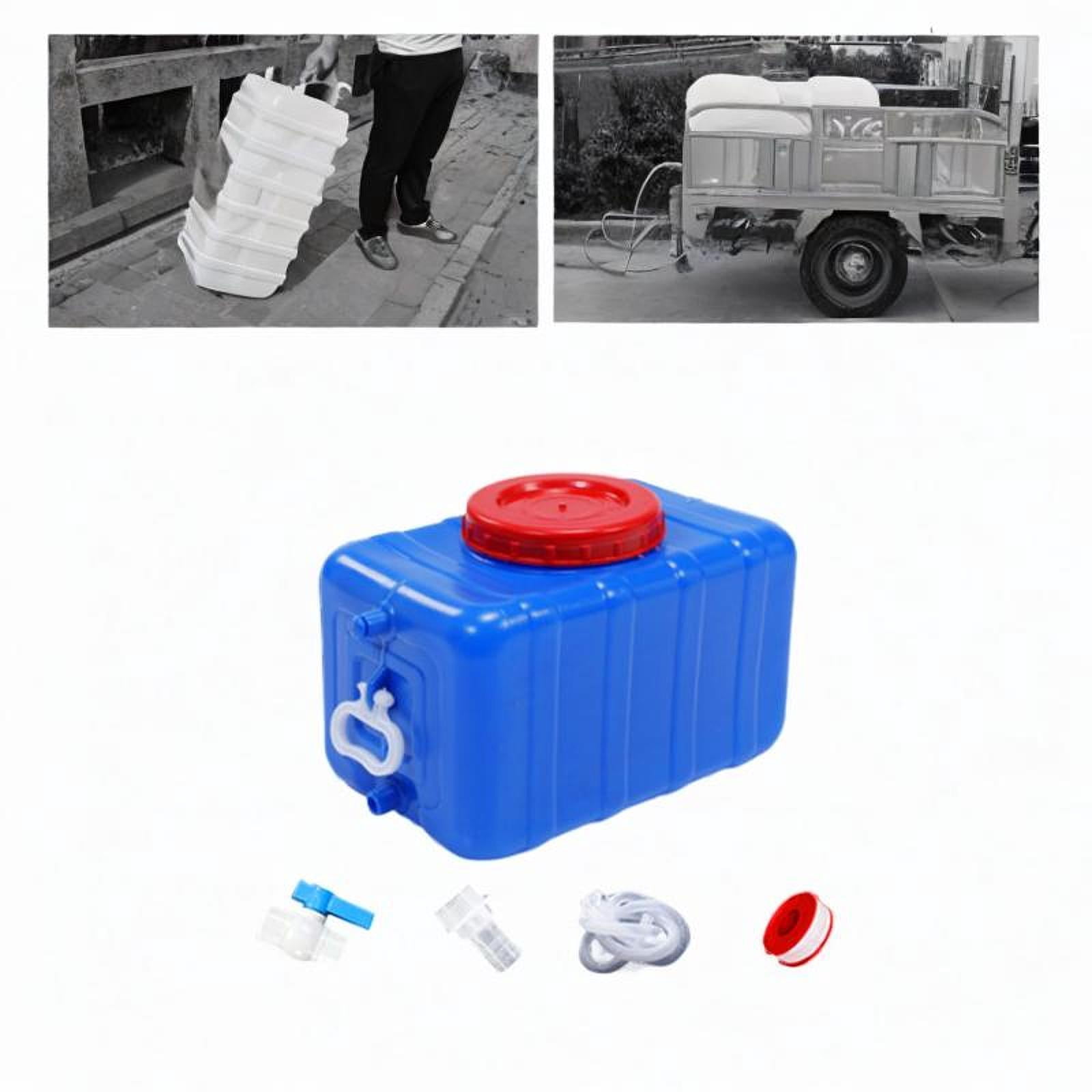 Wswqop Camping Water Storage Tank Beverage Container Large Capacity Portable Water Tank 25L
