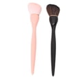 thumbnail image 2 of Angled Contour Brush, Makeup Brush Set 2PCS Soft Black Pink  For Daily Use, 2 of 8
